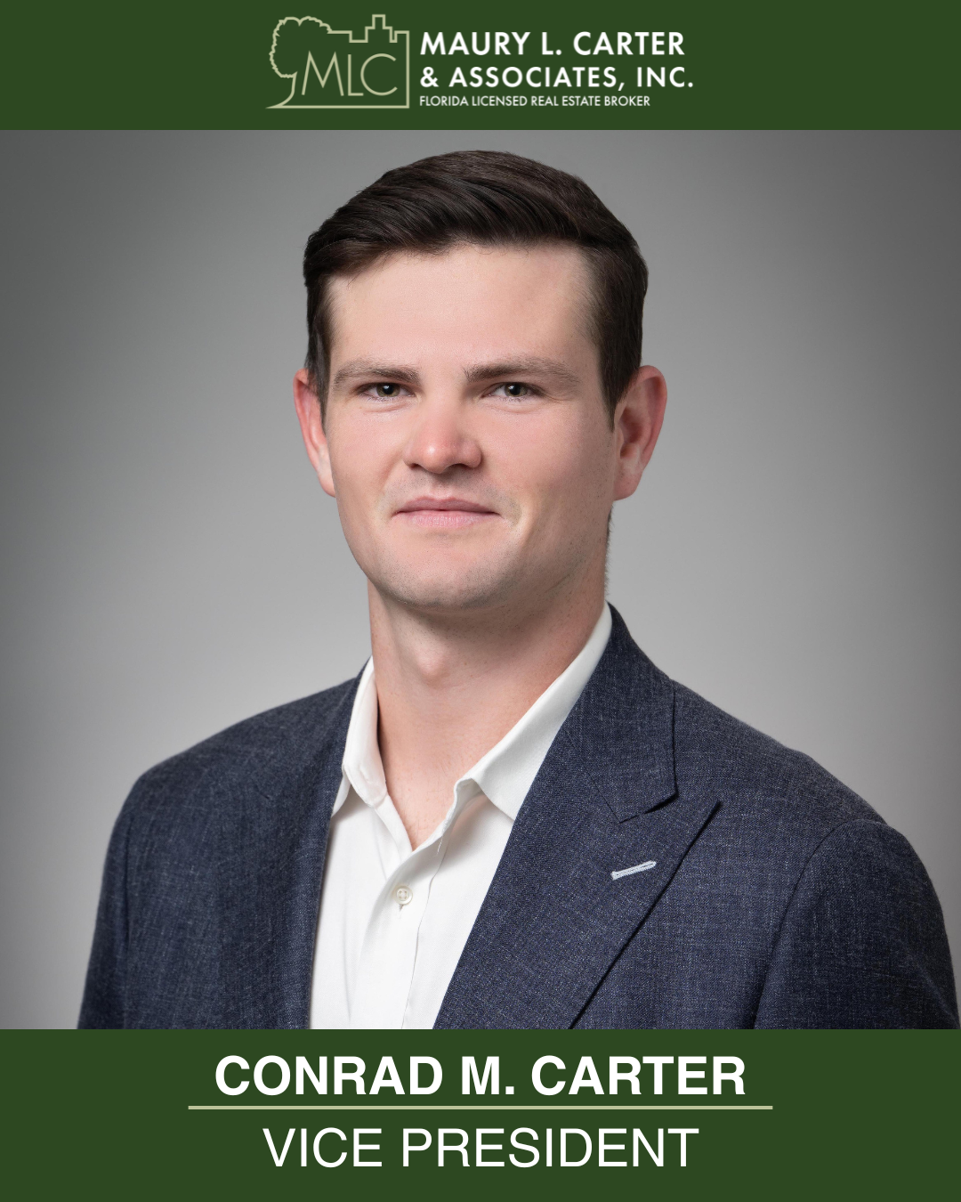 Maury L. Carter & Associates, Inc. Announces New Vice President, Conrad ...