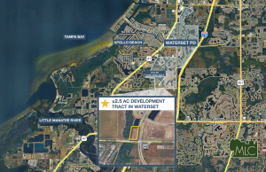 Commercial development site listing image aerial